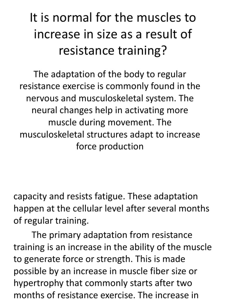 Benefits of Active Resisted Exercise | PDF | Wellness | Science ...