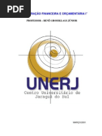 Administracao Financeira e Orcamentaria I