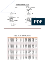 Contoh Perhitungan: Ec Fac - BC Ec Fac - BC