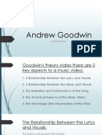 Andrew Goodwin Theory