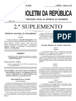 DiplomaMinisterial189-2006 Normas Basicas Gestao Ambiental