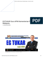 EGTUKAR Guru KPM Kementerian Pendidikan Malaysia - Sistem Guru Online