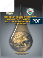 Standard and Specification of Recovered Waste Oil PDF
