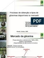 Processo de Obtenção Glicerina