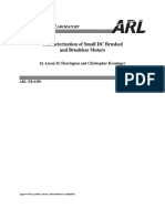 Characterization of Small DC Brushed and Brushless Motors