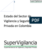 Estado del Sector Vigilancia Seguridad Privada en Colombia - 2015