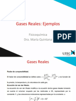Gases Reales Problemas