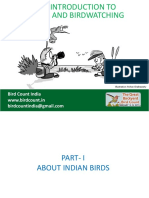 Intro to Birds and Birdwatching GBBC BirdCountIndia v0.2