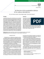 Estudio In-Vitro Del Deterioro de Las Propiedades Elásticas de Las Cadenas Elastoméricas PDF