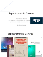 Espectrometría Gamma Calibraciones Conf 13