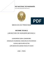 Laboratorio Medicion de Presion