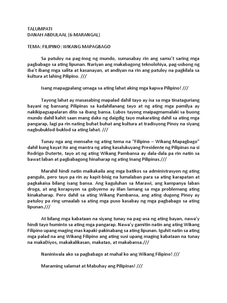 TALUMPATI | PDF