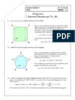 Polígonos regulares: ángulos y diagonales