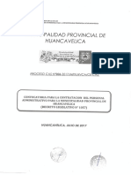 Convocatoria Proceso Cas #006-2017 MPH Hvca Ce Cas