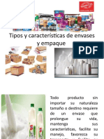 Tipos de Envases y Empaques