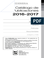 CATALOGO EDIBESA 2017 para Web PDF