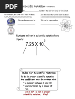 Scientific Notation Guided Notes