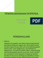 Penatalaksanaan Dyspepsia