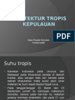 Arsitektur Tropis Kepulauan