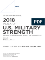 2018 Index of Military Strength Naval Domain