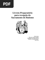 Livrinho e Preparacao Para a Recepcao Do Batismo 1