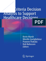 BOOK-Multi-Criteria Decision Analysis To Support Healthcare Decisions