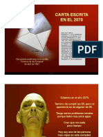 Carta Escrita Al 2070