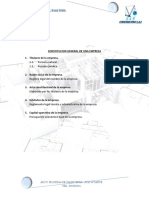 Constitucion General de Una Empresa 1. Titulares de La Empresa