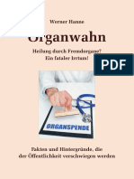 Organwahn - Werner Hanne - 8. Auflage März 2017 - komplett
