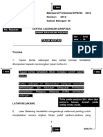 Format Kertas Cadangan