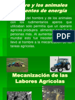 Mecanización de Las Labores Agrícolas