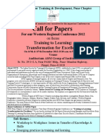 Call for Papers WRC 2012 Dec 12