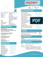 Contoh Desan CV Menarik - Terbukti