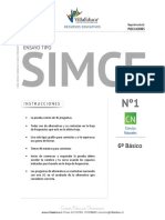 Ensayo1 Simce Ciencias 6basico 2016 PDF