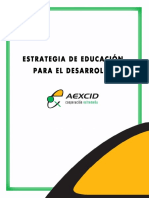 Libro Estrategia de Educacion Para El Desarrollo