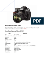 Harga Kamera Nikon D300S