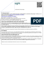 Building Information Modelling (BIM) For Sustainable Building Design