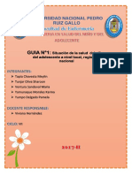 Factores de Riesgo y Estrategias de Solución Frente a Los Problemas de Salud en La Etapa Adolescente (1)