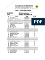 Daftar Nilai Dr. Gomer