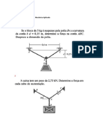 1º Lista de Exercícios Mecanica Aplicada.pdf