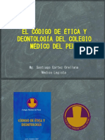 El Código de Ética y Deontología Del Colegio