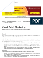 4.Check Point Clustering