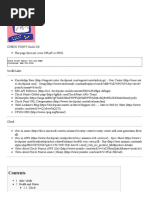 3.CheckPoint Commands