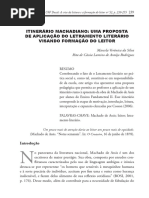 Artigo Literatura de Machado