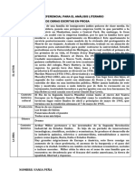 Matriz Referencial para El Análisis Literario