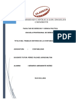 Historia de La Contabilidad en El Perú