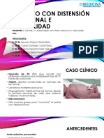 Neonato Con Distensión Abdominal e Irritabilidad