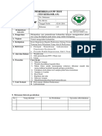 Sop Plano Test