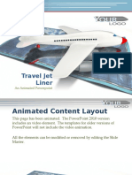 Travel Jet Liner: An Animated Powerpoint