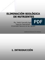 1. Introducción a La Eliminación Biológica de Nitrógeno